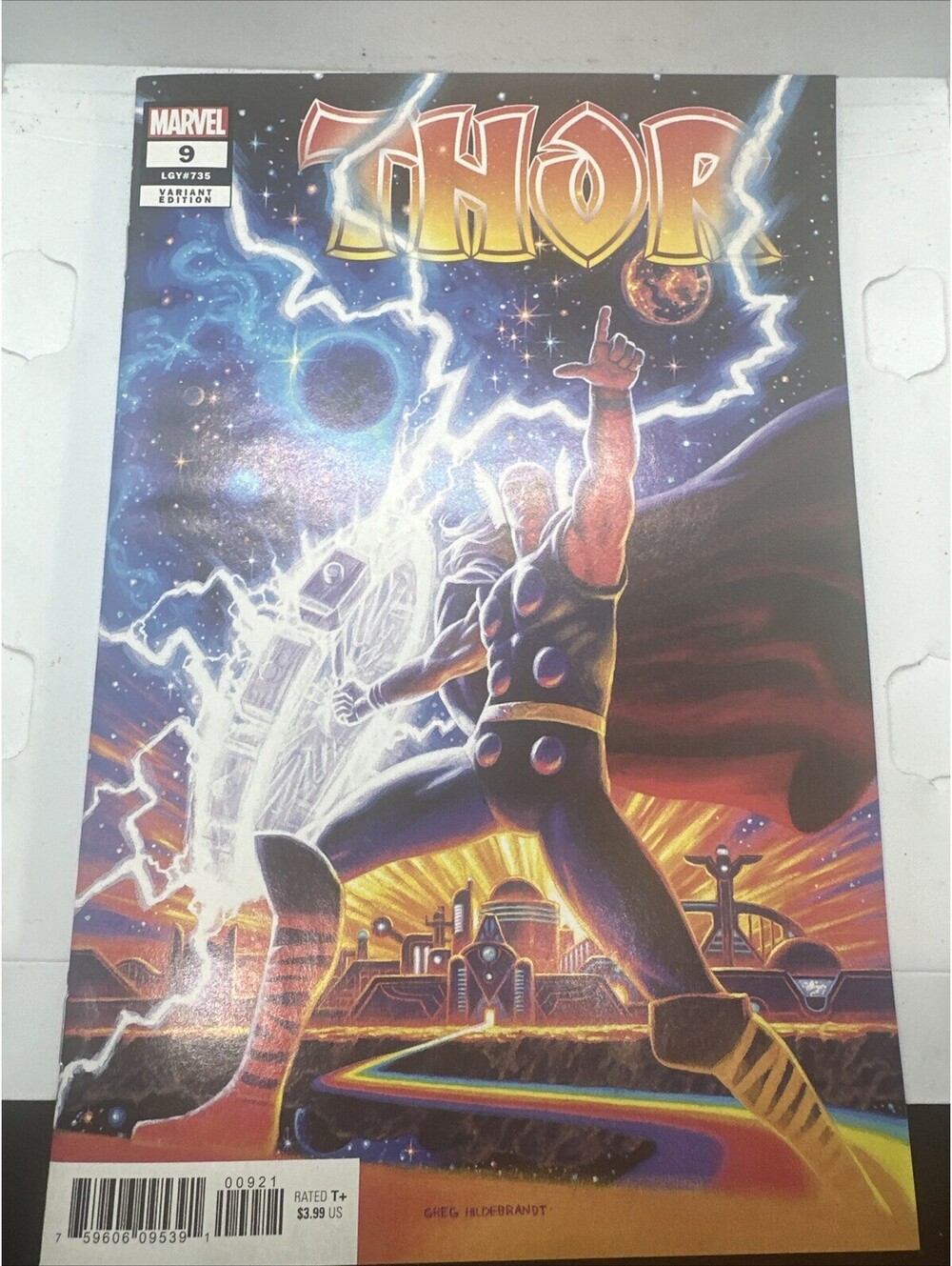 The Mighty Thor #9 LGY 735 Hildebrant Variant Cover Marvel Comics 2021 Freeship